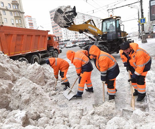 Уборка снега в Тамбове и  Тамбовской области